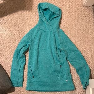 Athletic works teal hoodie